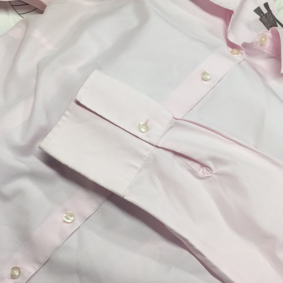 Kenar wrinkle resistant button down pale pink - Picture 6 of 6